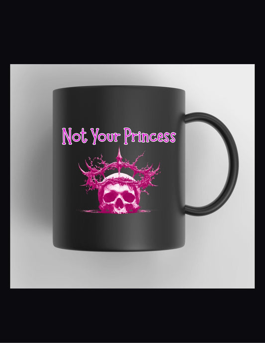 Von Disney inspiriertes SVG „Not Your Princess“ Cricut & Silhouette digitale Datei, Disney-Urlaub DIY-Shirt