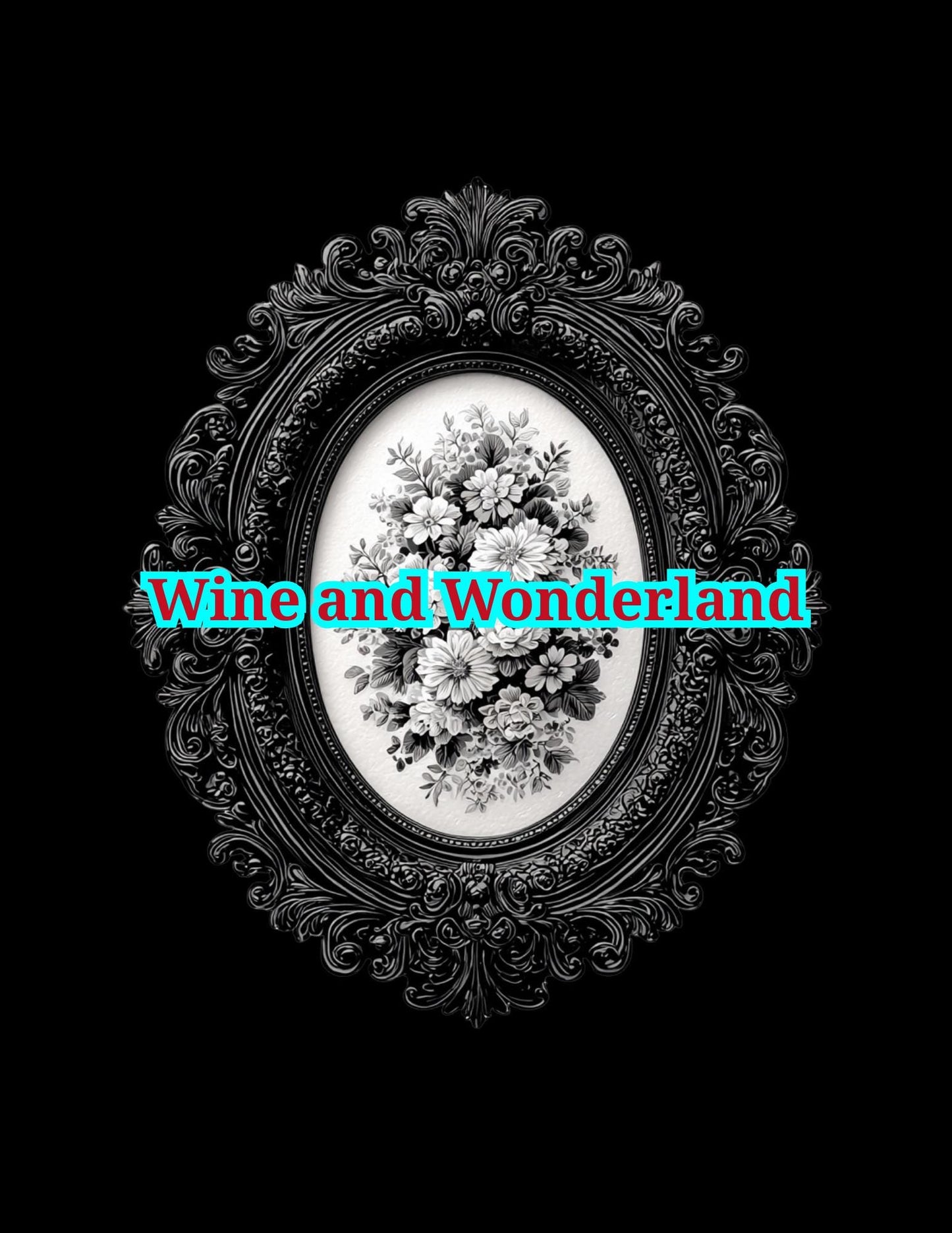 Disney-Inspired SVG Wine and Wonderland Cricut & Silhouette Digital File, Disney Vacation DIY Shirt