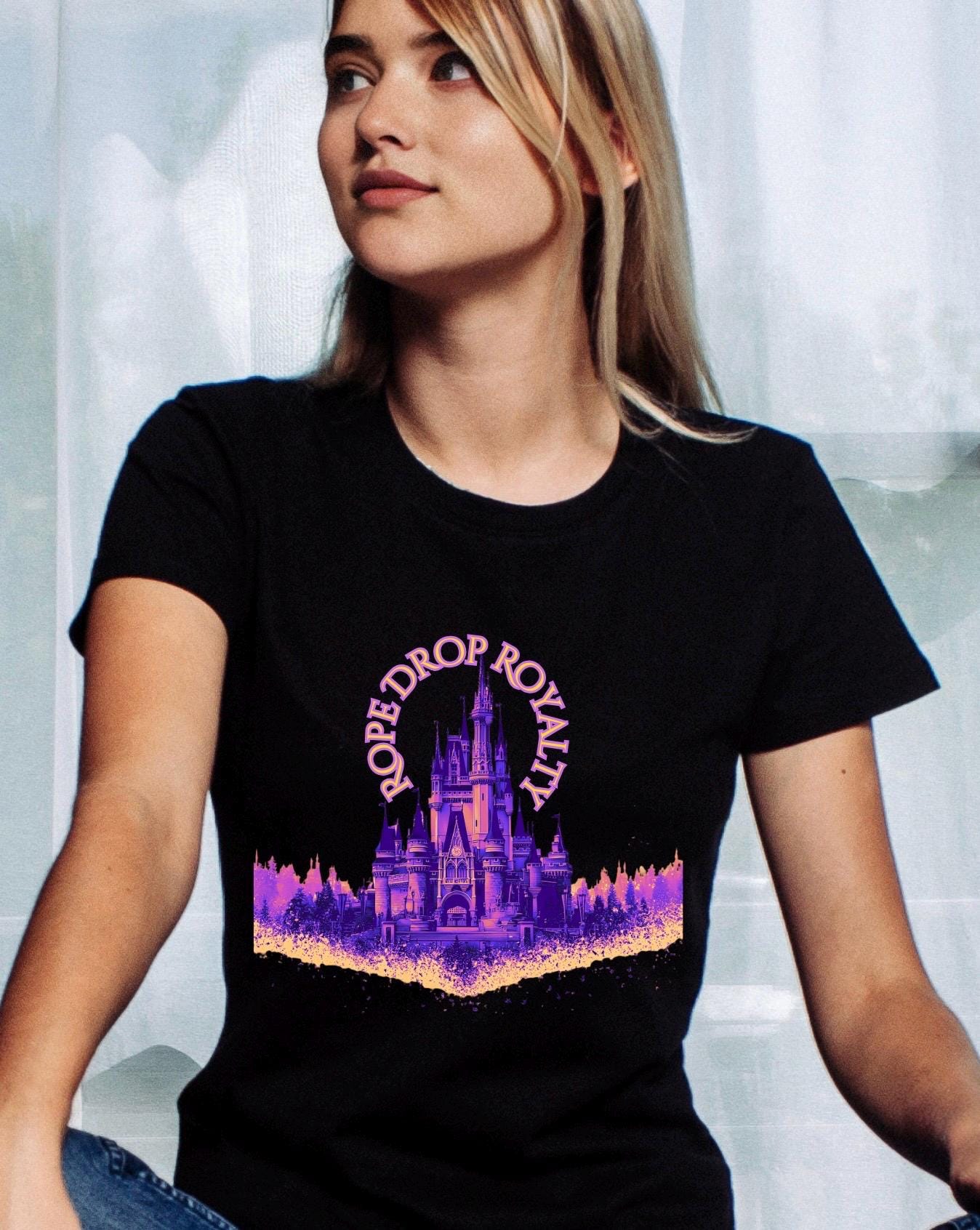 Lustiges Disney-Shirt SVG Rope Drop Royalty Cricut & Silhouette digitale Datei, Disney Urlaub DIY Shirt