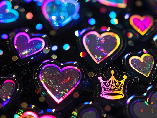 Gothic Fantasy Sticker Pack: Holo & Die-Cut Surprise Bundle