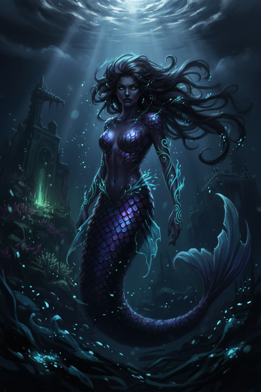 What Is a Dark Mermaid Called? Sirens, Sea Witches, and Ocean Legends
