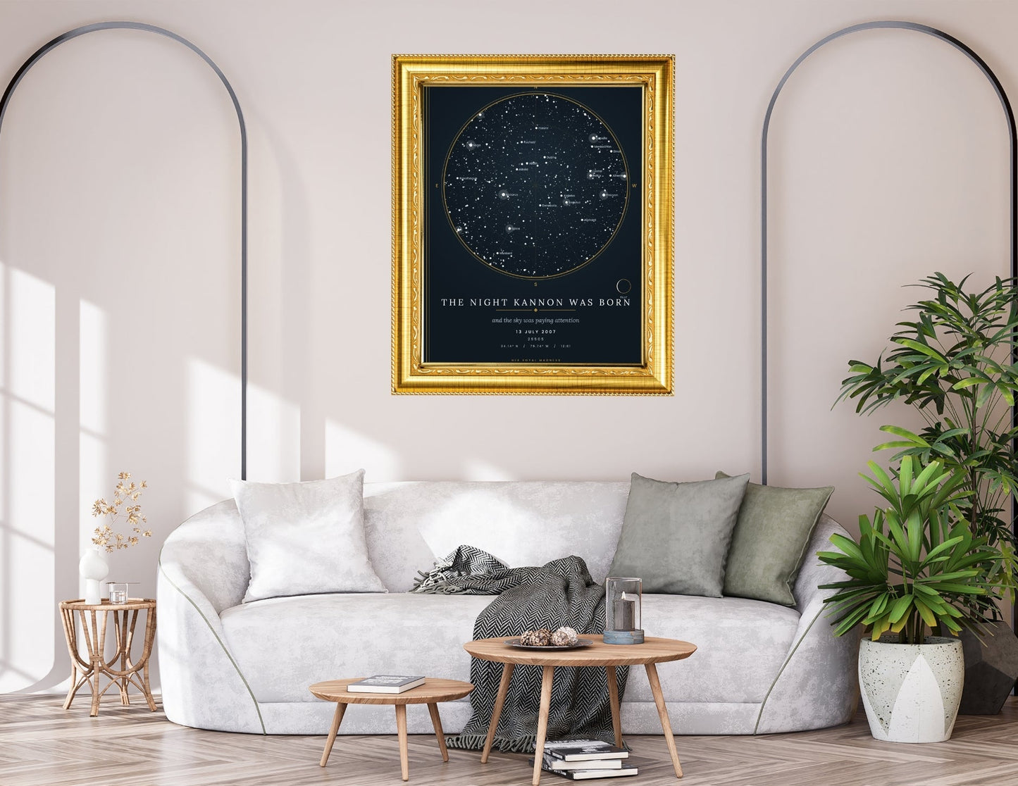 The Night It Happened — Make Your Own Star Map