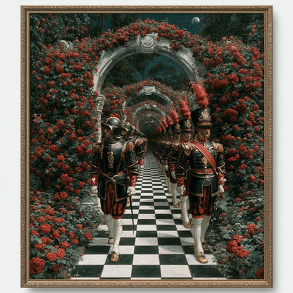 The Mad Queen’s Gallery Collection™ – Card Suit Army Collection (Set of 4 Gothic Fantasy Art Prints)