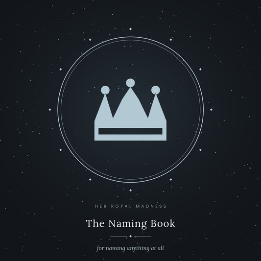 The Naming Book — A Workbook for Naming Anything