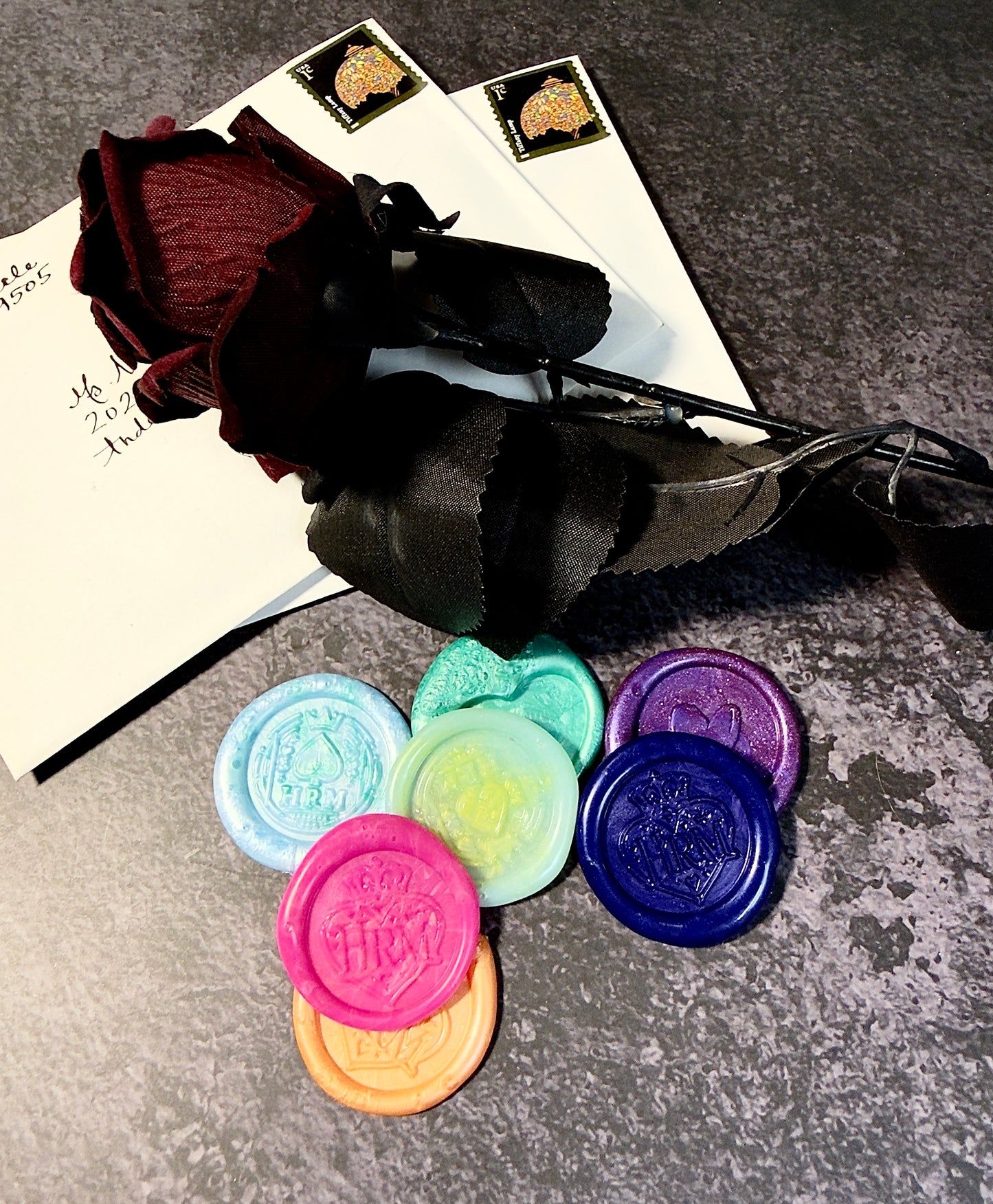Neon Madness Wax Seal Collection™ | Bright Gothic Wax Seals for Journals, Packaging, Happy Mail & Fantasy Decor