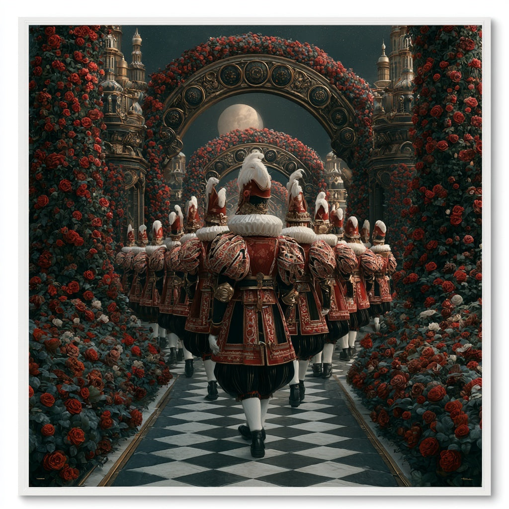 The Mad Queen’s Gallery Collection™ – Card Suit Army Collection (Set of 4 Gothic Fantasy Art Prints)
