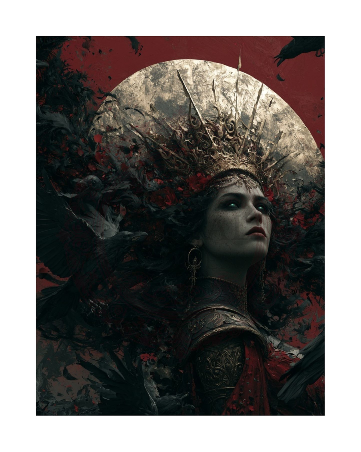 The Mad Queen’s Gallery Collection™ – Royal Collection (Set of 4 Gothic Fantasy Art Prints)
