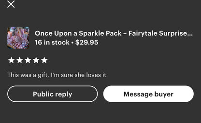 Once Upon a Sparkle Pack Märchen-Geschenkset mit Überraschungen, Charms, Schmuck, Stickern, Stiften, Kristallen, Kerzen und magischem Zubehör