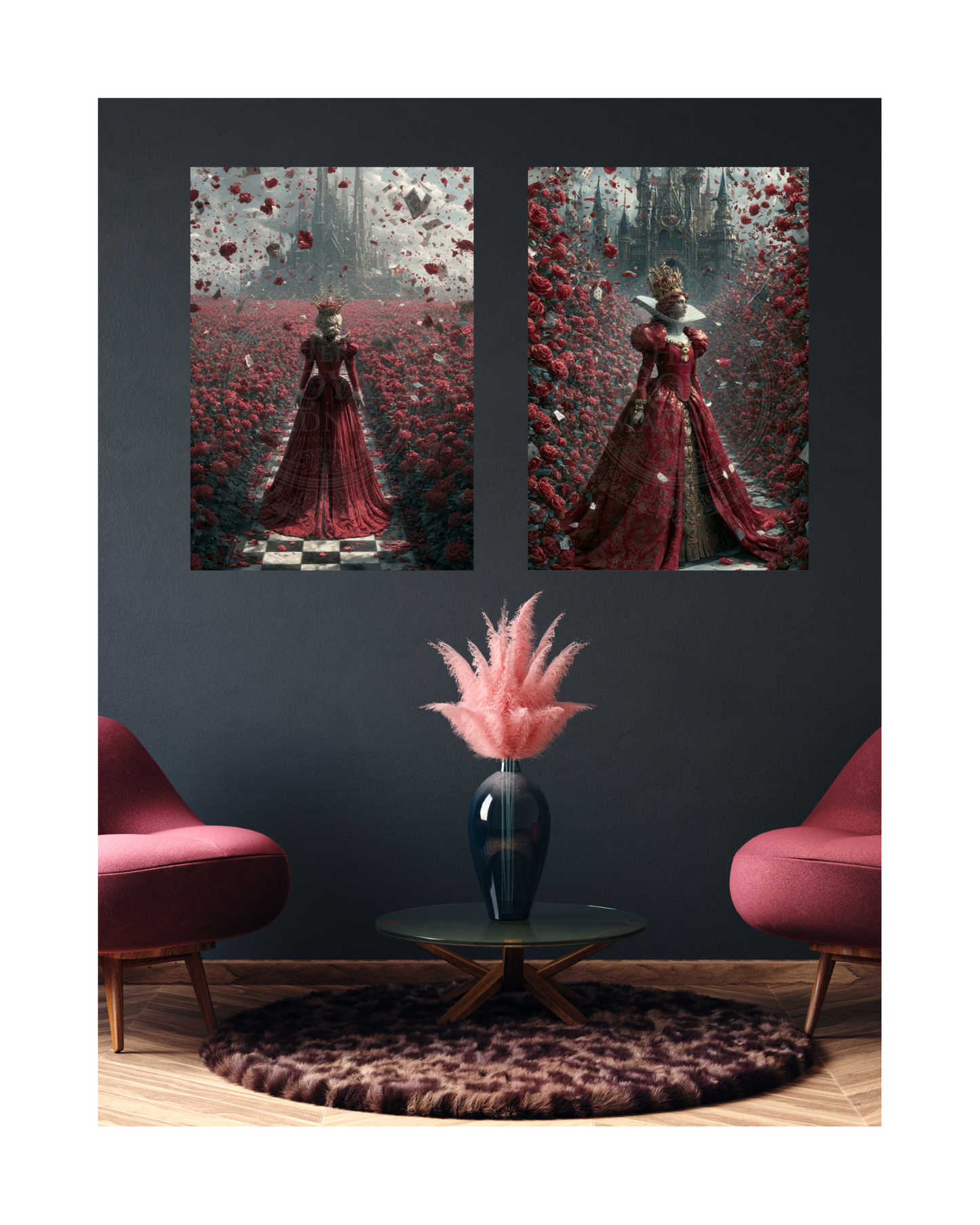 The Mad Queen’s Gallery Collection™ – Royal Collection (Set of 4 Gothic Fantasy Art Prints)