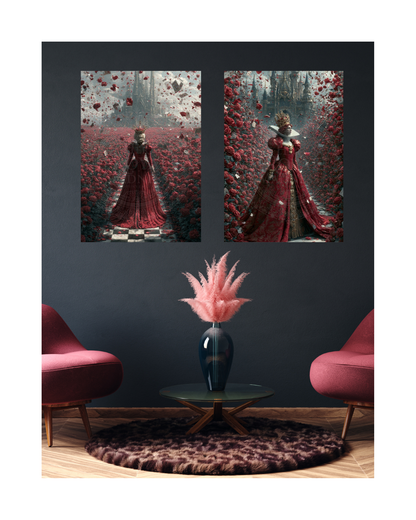 The Mad Queen’s Gallery Collection™ – Royal Collection (Set of 4 Gothic Fantasy Art Prints)