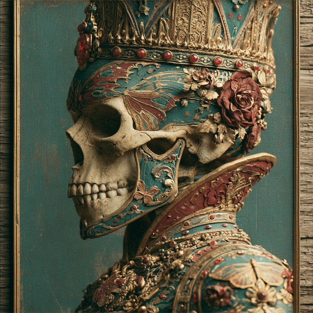 The Mad Queen’s Gallery Collection™ – Death Becomes Her Collection (Set of 4 Gothic Fantasy Art Prints)