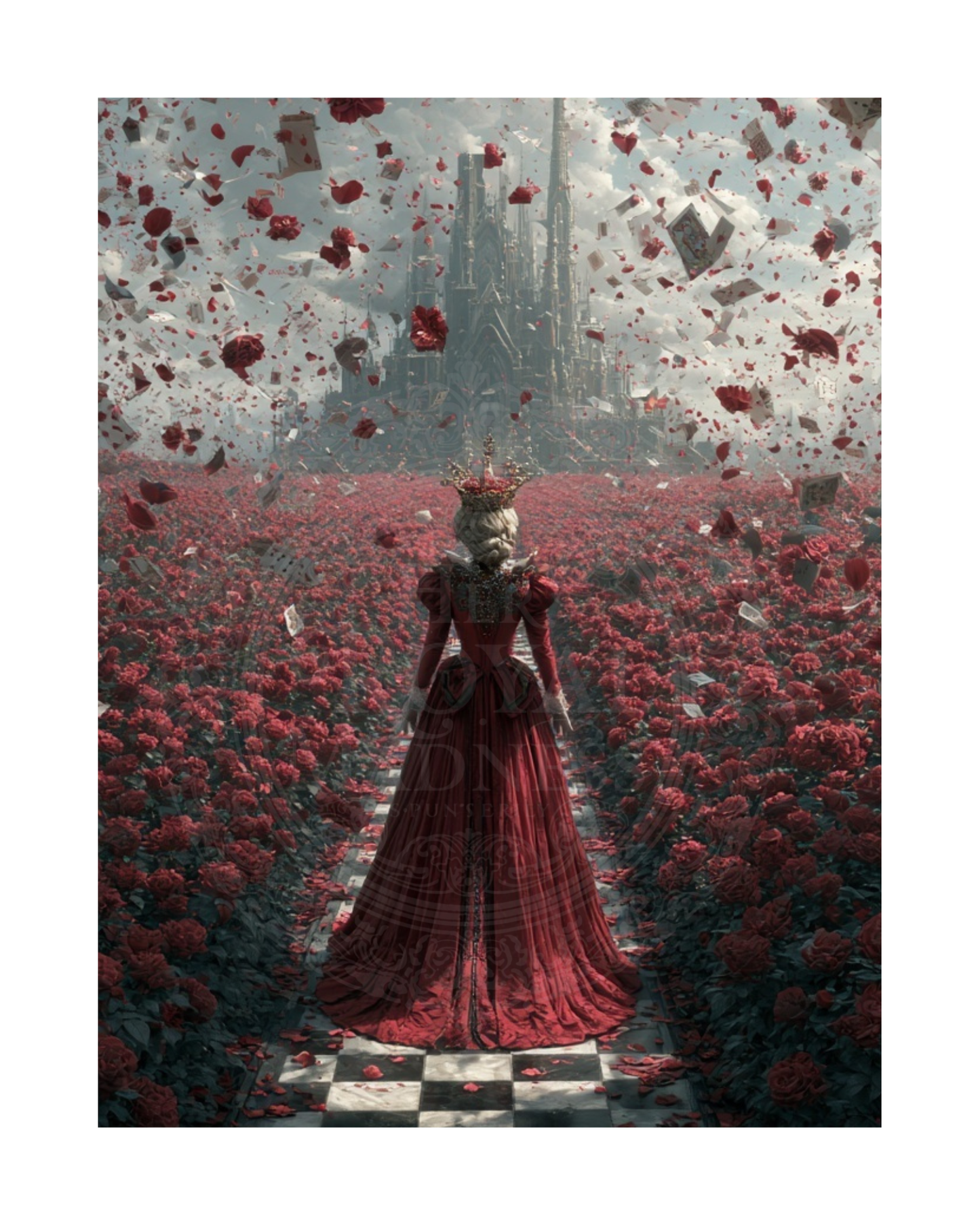 The Mad Queen’s Gallery Collection™ – Royal Collection (Set of 4 Gothic Fantasy Art Prints)