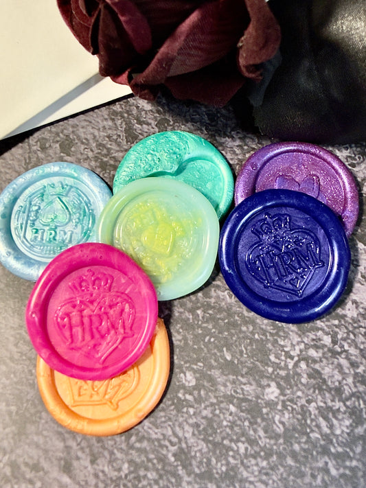 Neon Madness Wax Seal Collection™ | Bright Gothic Wax Seals for Journals, Packaging, Happy Mail & Fantasy Decor