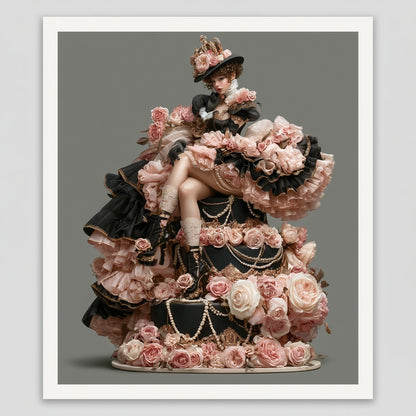 The Mad Queen’s Gallery Collection™ – Dark Coquette Collection (Set of 4 Gothic Fantasy Art Prints)