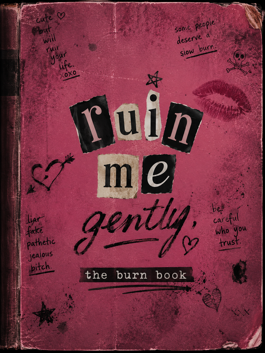 Ruin Me Gently Activity Book | Creative Chaos Journal | Her Royal Madness | Burn Book