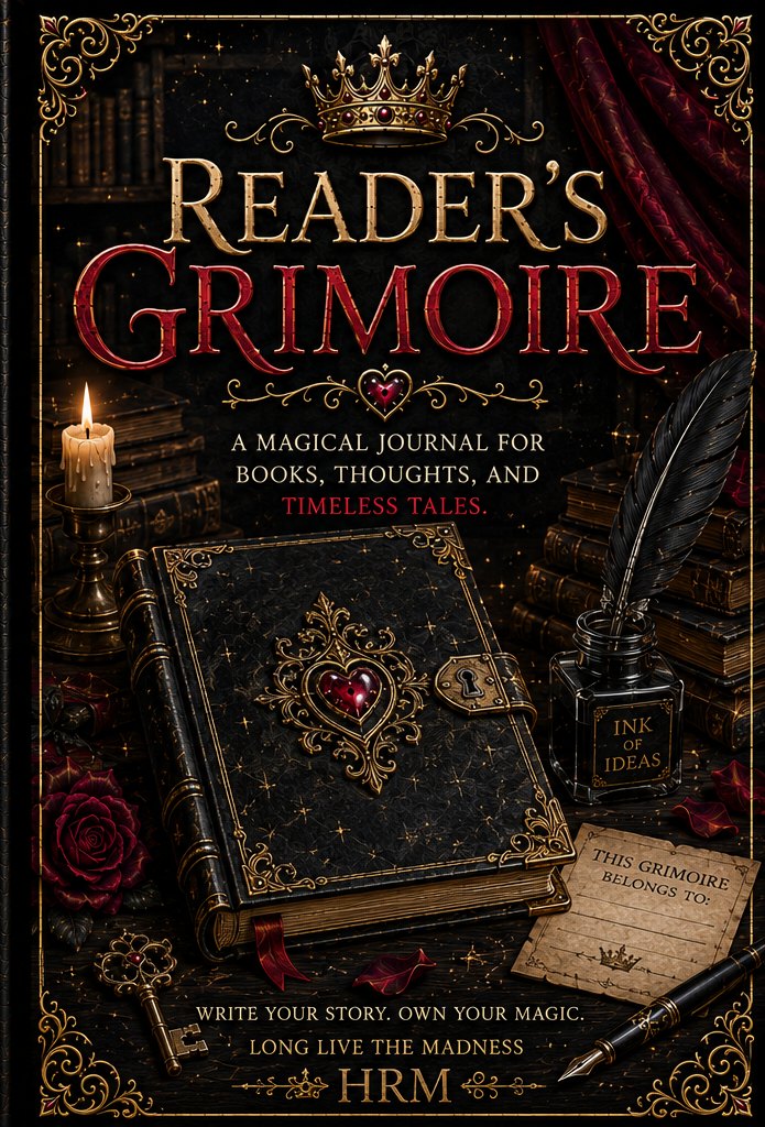 Reader’s Grimoire Romantasy Reading Journal Printable | 48 Page Book Tracker TBR
Log Trope Bingo | Gothic Book Lover Gift PDF A4