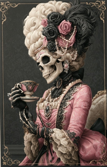 The Mad Queen’s Gallery Collection™ – Marie Antoinette After Midnight Collection (Set of 4 Gothic Fantasy Art Prints)