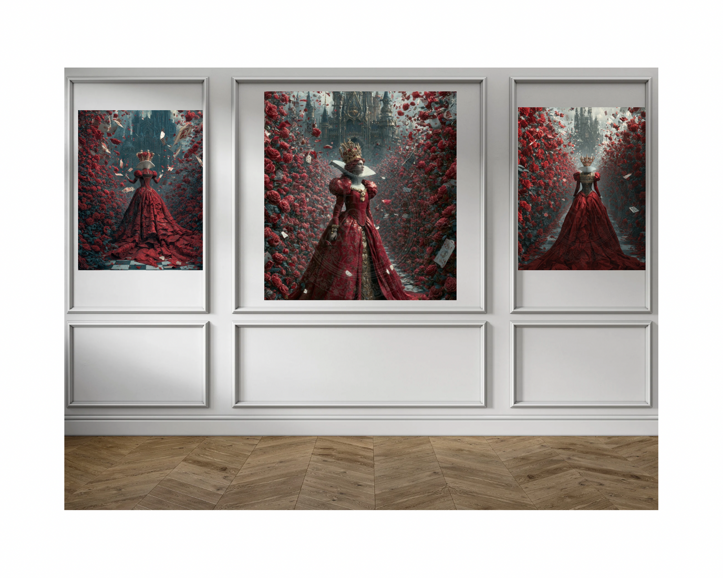 The Mad Queen’s Gallery Collection™ – Royal Collection (Set of 4 Gothic Fantasy Art Prints)