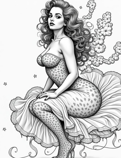Vintage Pin Up: Engel & Erscheinungen