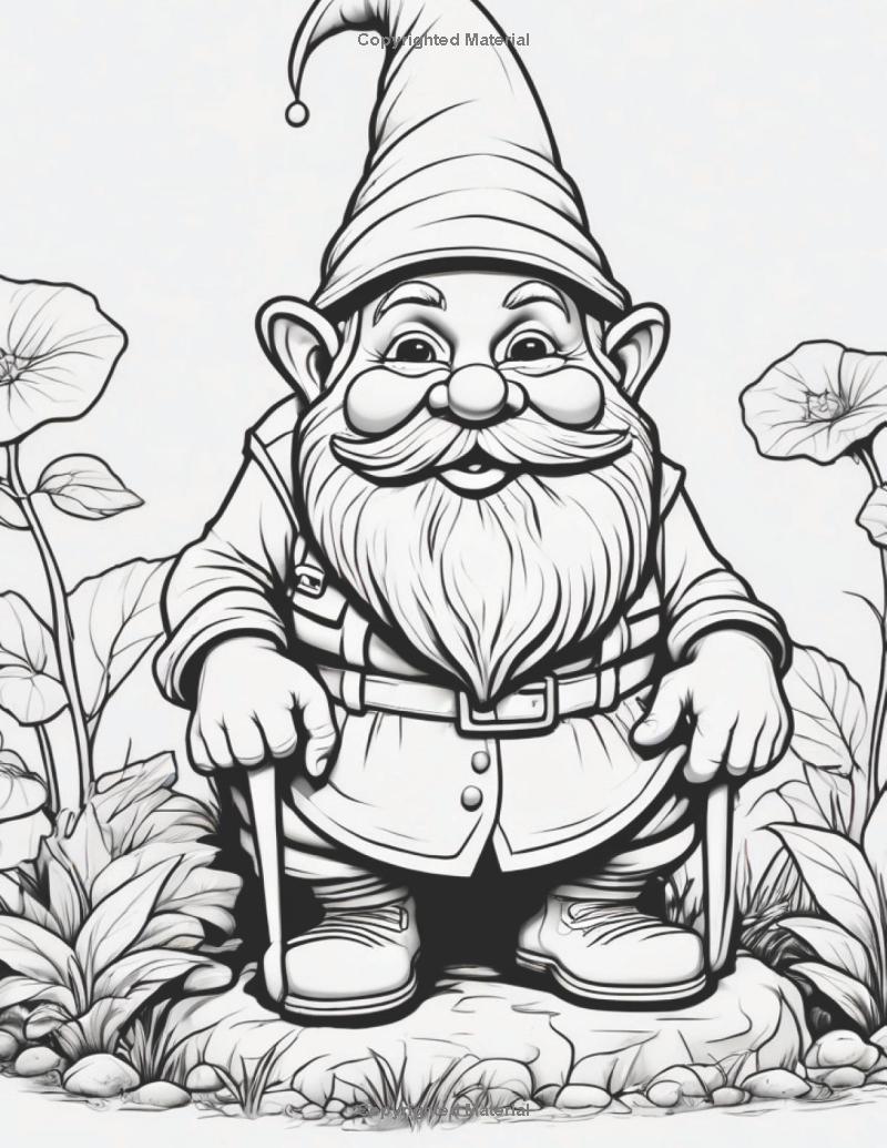 Das ist nicht der Gartenzwerg deiner Oma: Ein Malbuch für Erwachsene mit Zwergenchaos