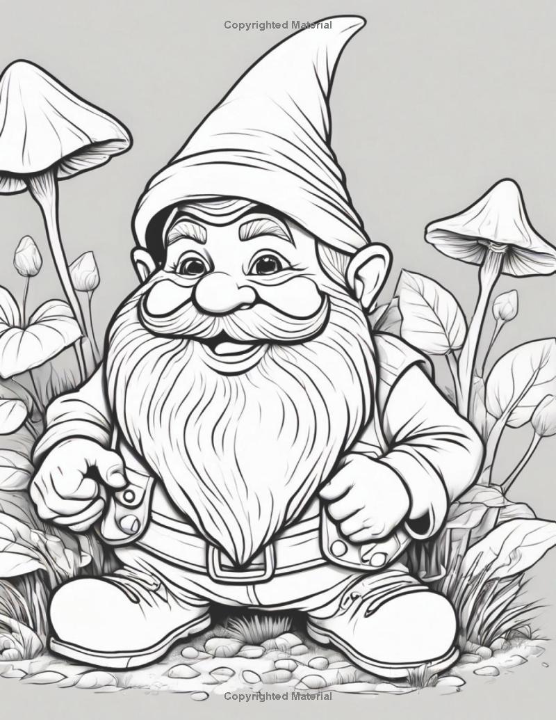 Das ist nicht der Gartenzwerg deiner Oma: Ein Malbuch für Erwachsene mit Zwergenchaos