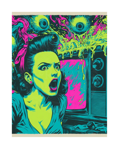 The Mad Queen’s Gallery Collection™ – Oh the Horror Collection (Set of 4 Gothic Fantasy Art Prints)