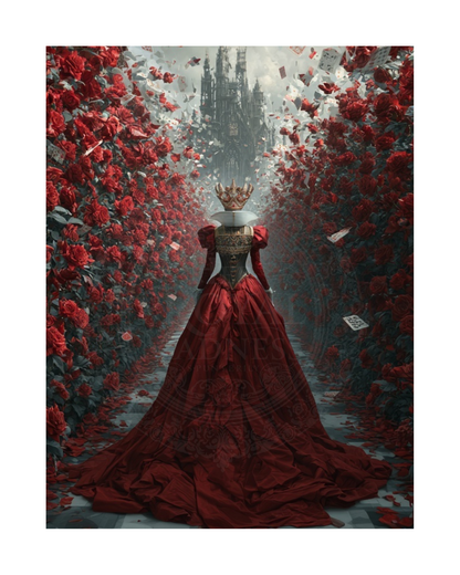 The Mad Queen’s Gallery Collection™ – Royal Collection (Set of 4 Gothic Fantasy Art Prints)