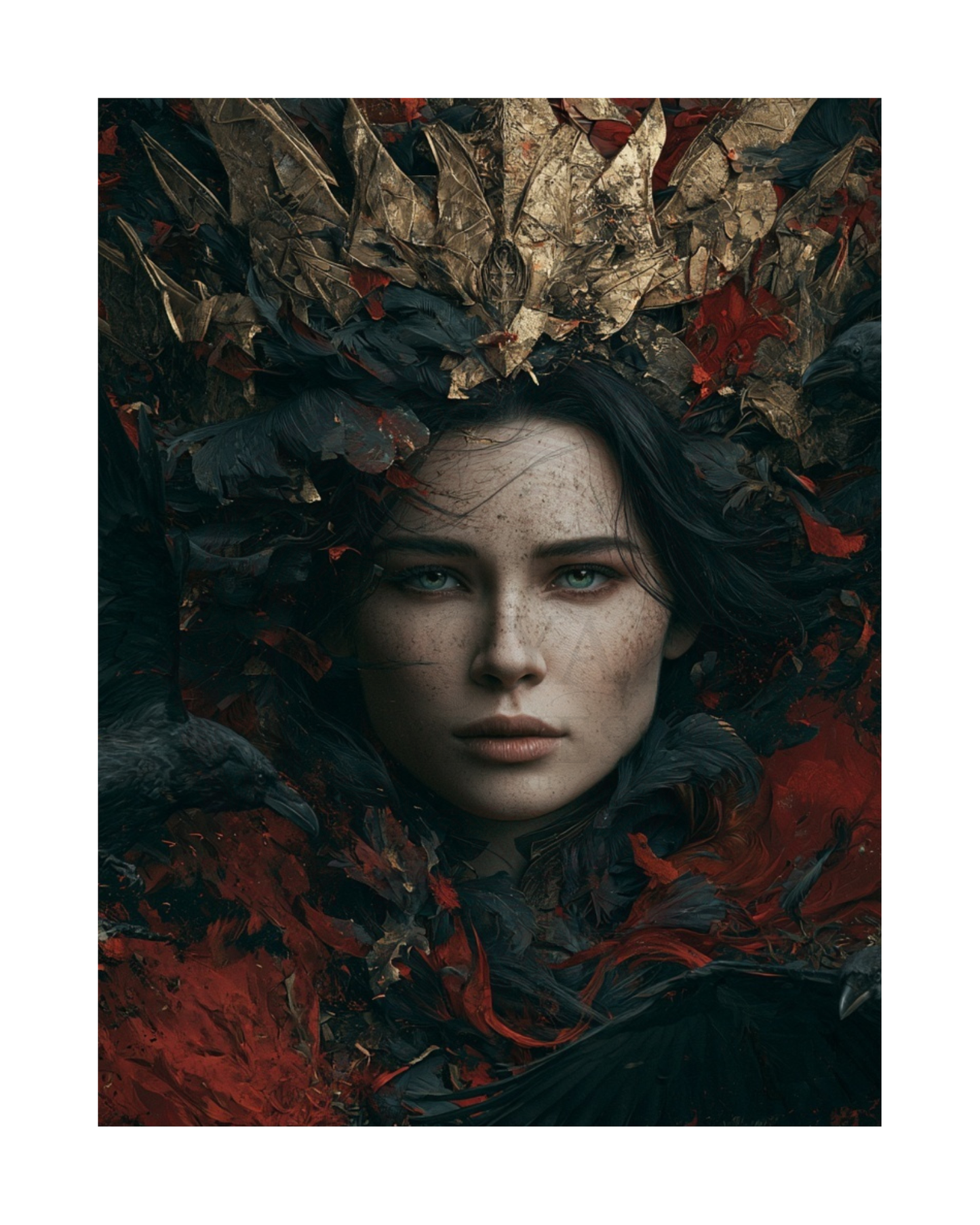The Mad Queen’s Gallery Collection™ – Royal Collection (Set of 4 Gothic Fantasy Art Prints)