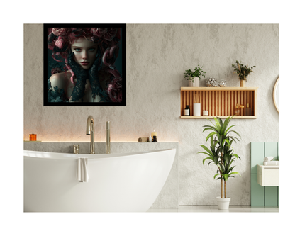 The Mad Queen’s Gallery Collection™ – Medusa Royale Collection (Set of 4 Gothic Fantasy Art Prints)