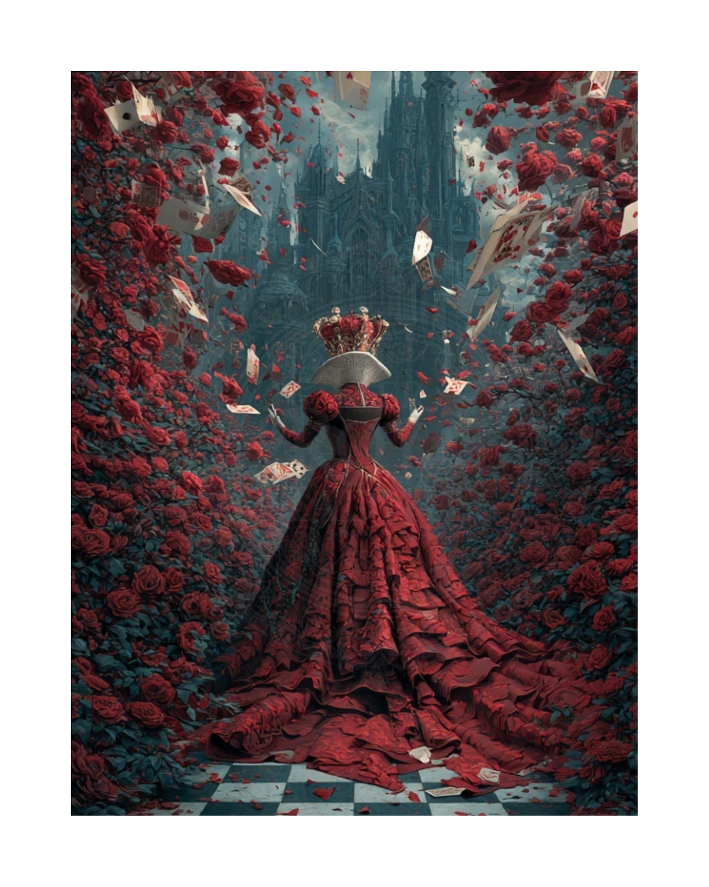 The Mad Queen’s Gallery Collection™ – Royal Collection (Set of 4 Gothic Fantasy Art Prints)