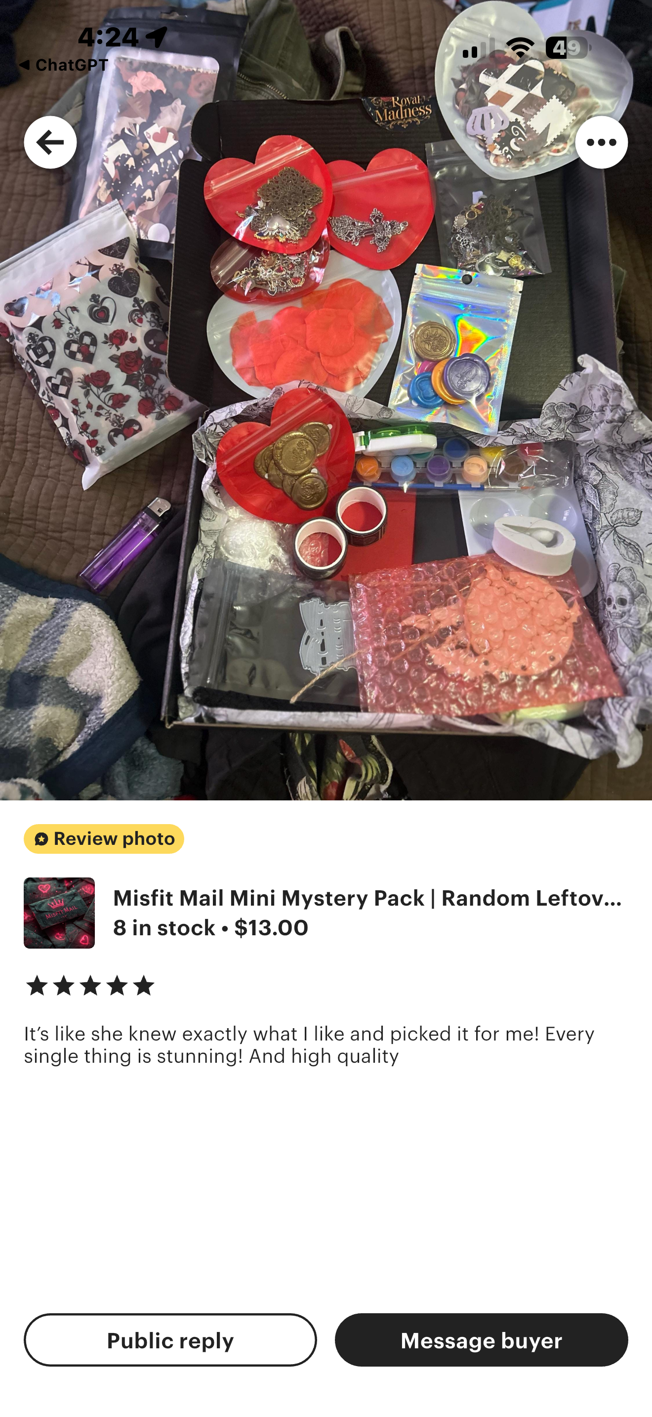 Misfit Mail Mini Mystery Pack | Random Leftover Stickers, Tags & Stationery Bits | Cheap Mystery Happy Mail Gift | Pen Pal Surprise
