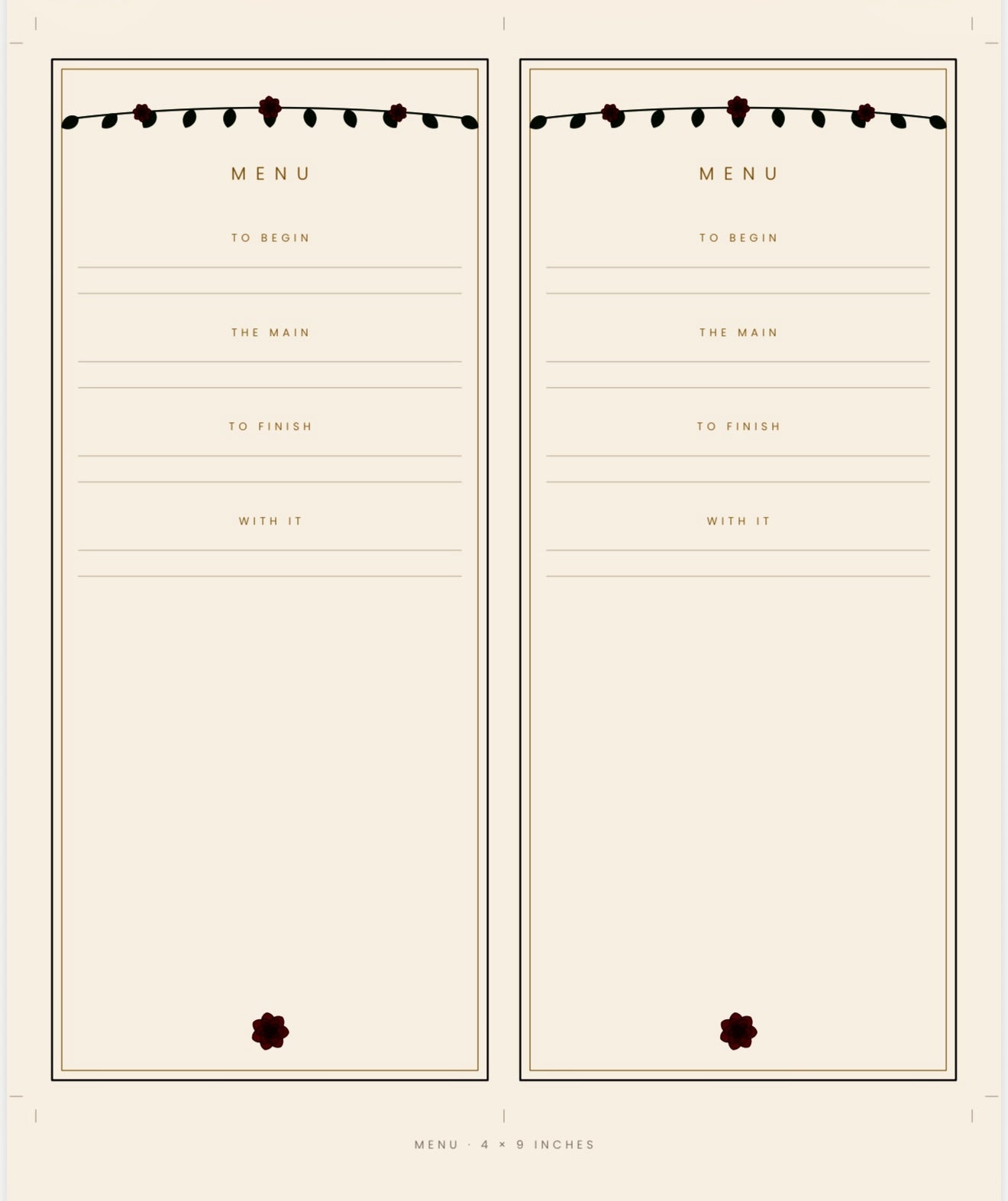 The Black Rose — A Gothic Wedding Suite