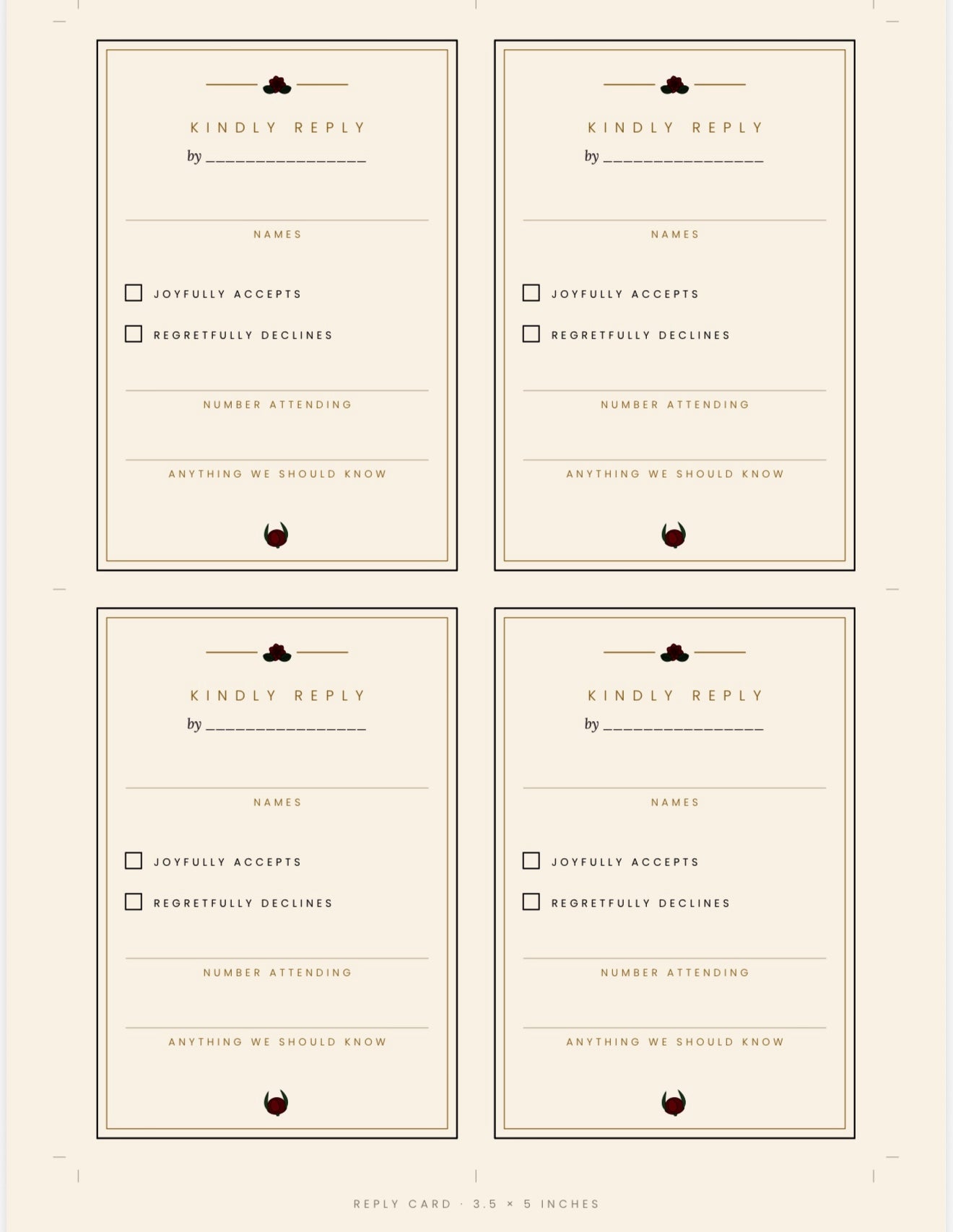 The Black Rose — A Gothic Wedding Suite