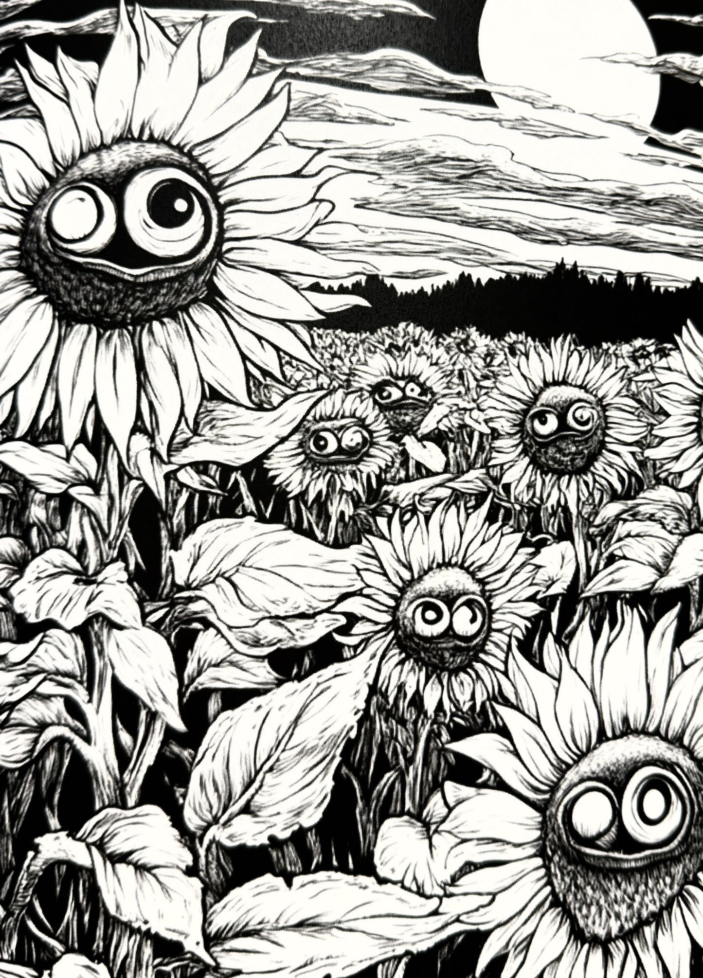 Feral Flora: Ein Malbuch fleischfressender Kuriositäten