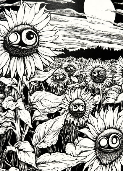 Feral Flora: Ein Malbuch fleischfressender Kuriositäten