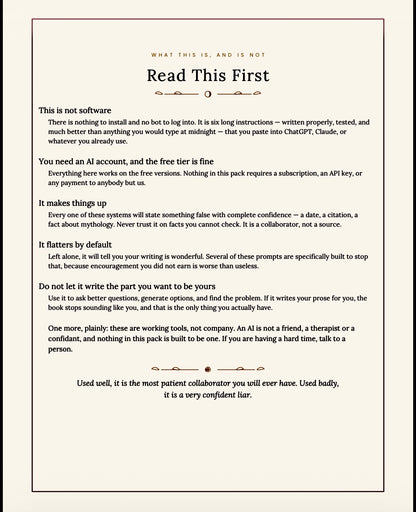 The Kingdom’s Familiar — Six AI Personas for Writers and Makers
