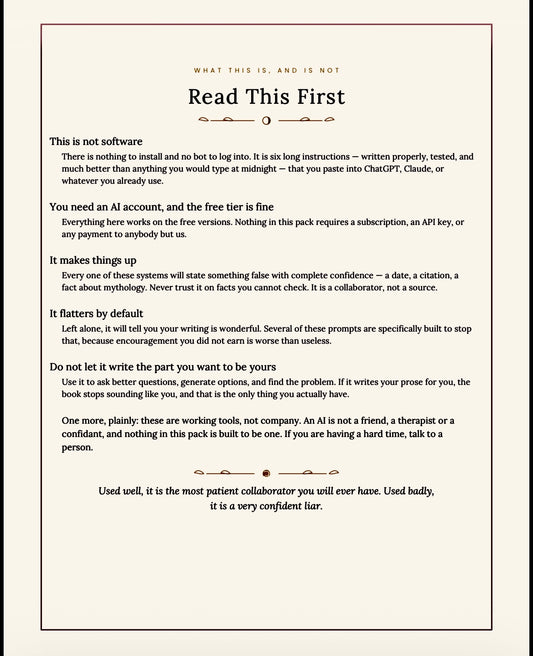 The Kingdom’s Familiar — Six AI Personas for Writers and Makers