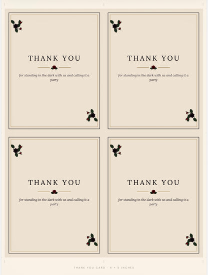 The Black Rose — A Gothic Wedding Suite