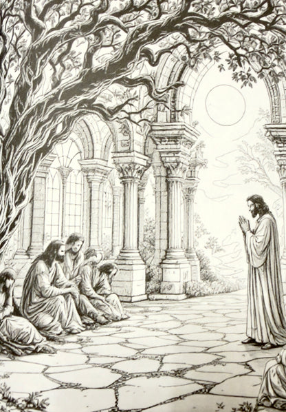 Jaded Devotions Malbuch: Glaube & Andachten