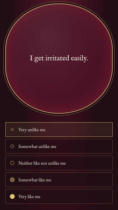 The Looking Glass Inquiry – Interactive Personality Test | Big Five Soul Portrait