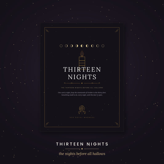 Thirteen Nights — A printable Halloween Ritual Kit