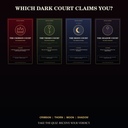 31 Nights in the Mad Queen's Dark Court Printable/Digital