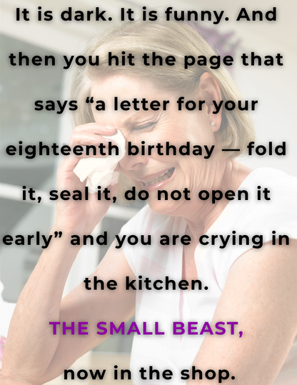 The Small Beast / Goth Baby Memory Book / Printable First Year Journal / 61 pages / Instant Download