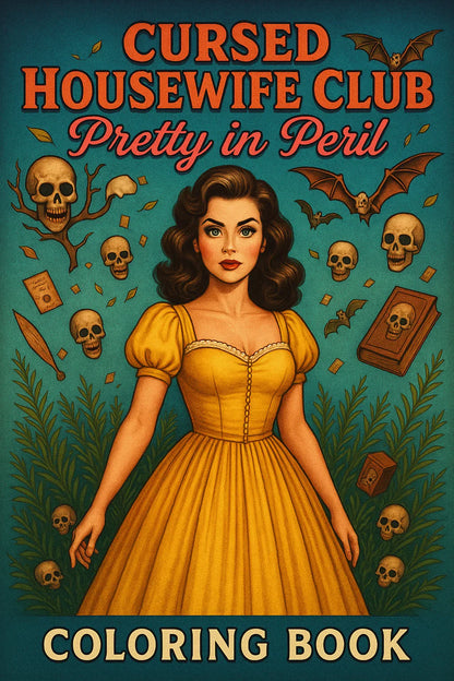 Cursed Housewife Club: Pretty in Peril Malbuch