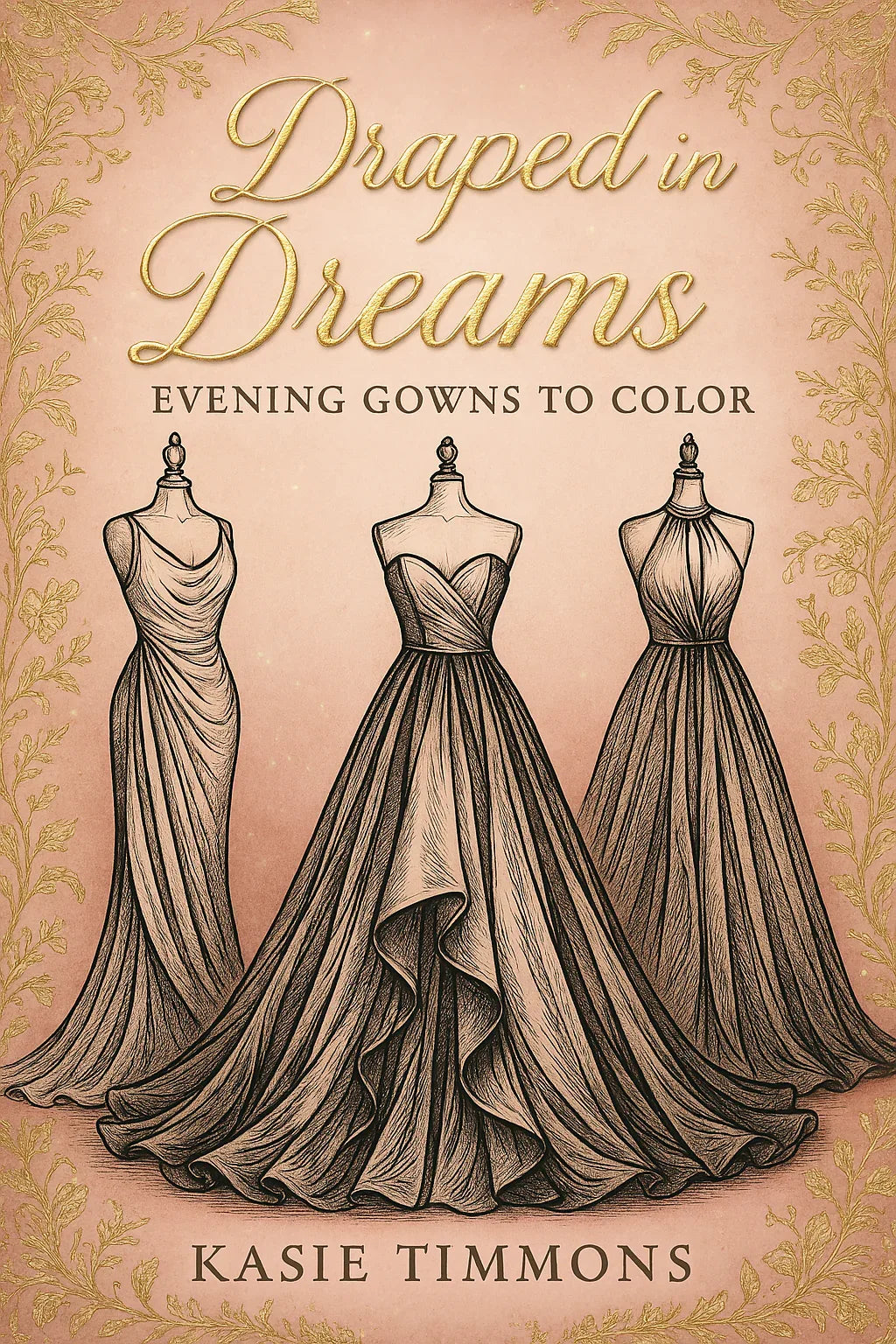Draped in Dreams Malbuch