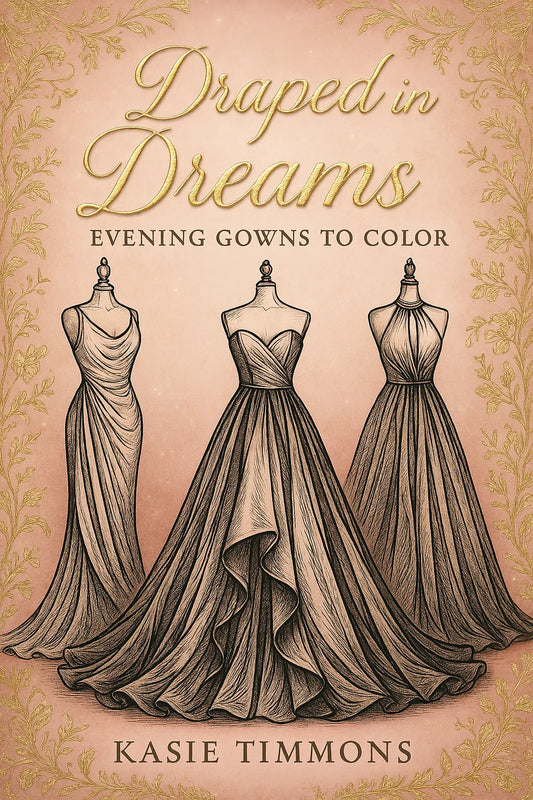 Draped in Dreams Malbuch