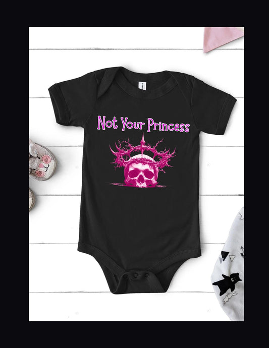Von Disney inspiriertes SVG „Not Your Princess“ Cricut & Silhouette digitale Datei, Disney-Urlaub DIY-Shirt