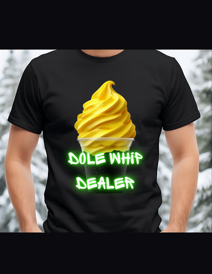 Von Disney inspiriertes SVG Dole Whip Dealer Cricut & Silhouette Digitaldatei, Disney Urlaub DIY Shirt