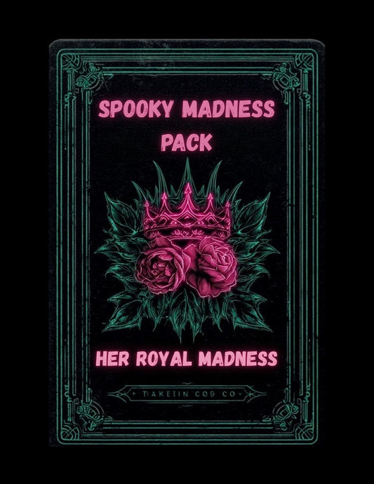 Spooky Madness Trading Card Pack: Gothic Horror Foil & Holo Inserts