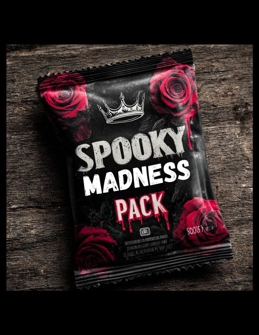 Spooky Madness Trading Card Pack: Gothic Horror Foil & Holo Inserts